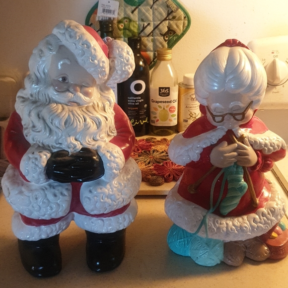 Vintage Clause & Mrs. Clause - Picture 1 of 1